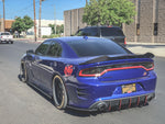 2011 - 2023 Dodge Charger: V2 Carbon Fiber Side Skirts