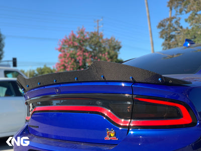 2015 - 2023 REG BODY "SRT" Wing and Scatpack Widebody: Carbon Fiber Wickerbill