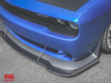 2011 - 2023 Challenger 392 Scatpack Hellcat: Carbon Fiber Splitter