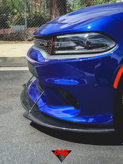 2015 - 2023 Dodge Charger GT, Scatpack, Hellcat: Carbon Fiber Front Splitter