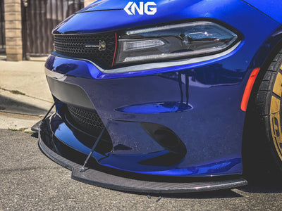 2015 - 2023 Dodge Charger GT, Scatpack, Hellcat: Carbon Fiber Front Splitter