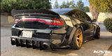 2020 - 2023 Dodge Charger Widebody: V2 Dual Slant-In Diffuser