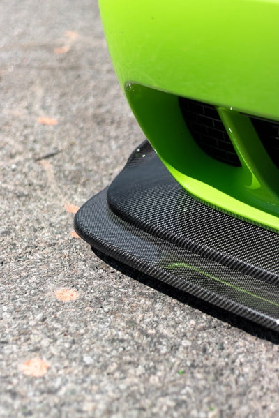 2018 - 2023 Dodge Challenger Widebody Scatpack, Hellcat, Redeye, Demon: Carbon Fiber Splitter