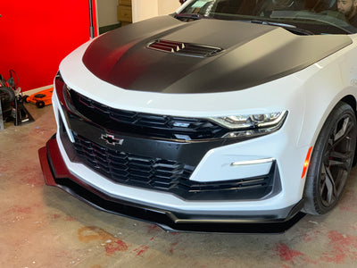 2019 - 2023 Chevrolet Camaro SS 1LE: Rodless Design Splitter