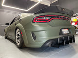 2020-23 Widebody Charger: V2 Straight Design Diffuser
