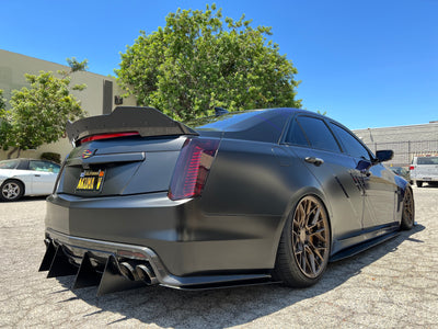 2014 - 2019 Cadillac CTSV: Rear Spats