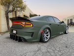 2020-23 Widebody Charger: V2 Straight Design Diffuser