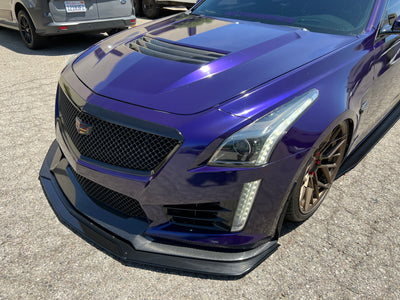 2014 - 2019 Cadillac CTSV: V2 Front Splitter