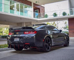 2016+ Chevrolet Camaro RS-SS Quad Tip Valence: Ends Down Diffuser