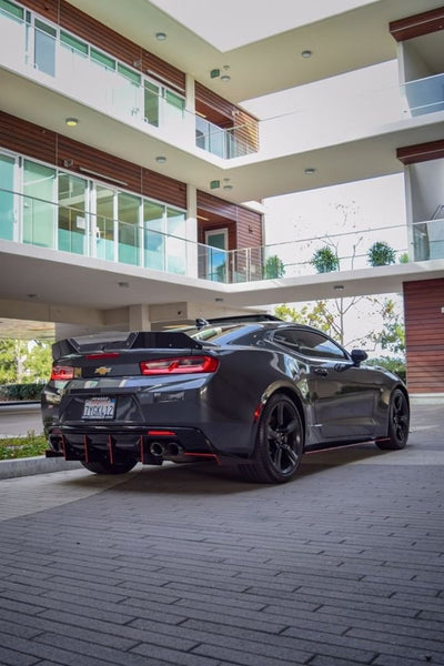 2016 - 2023 Chevrolet Camaro Rear Bend Down Spats