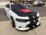 2015 - 2023 Dodge Charger GT, Scatpack, Hellcat: Sharp Design Splitter
