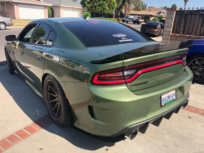 2015 - 2023 Dodge Charger: SRT Style Rear Spats