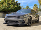 2020 - 2023 Dodge Charger Widebody: V2 Carbon Fiber Winglet Side Skirts