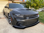 2020 - 2023 Dodge Charger Widebody: Sharp Rodless Design Splitter