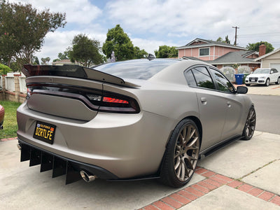 2015 - 2019 Dodge Charger SXT RT Rear Diffusers