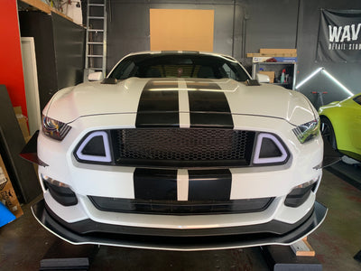 2015 - 2017 Ford Mustang GT V6 Front Splitter