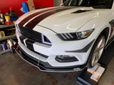 2015-17 Ford Mustang V6-GT "Sharp Lip": V2 Reg Splitter