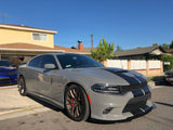 2015-23 GT, Scatpack, Hellcat Charger: Sharp Rodless Design Splitter