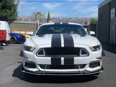 2015 - 2017 Ford Mustang GT V6 Front Splitter