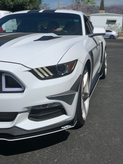 2015 - 2023 Ford Mustang: 180 Style Side Skirts