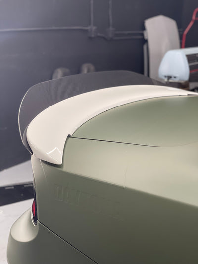 2020 - 2023 Dodge Charger Hellcat Widebody: Duckbill Carbon Fiber Wickerbill