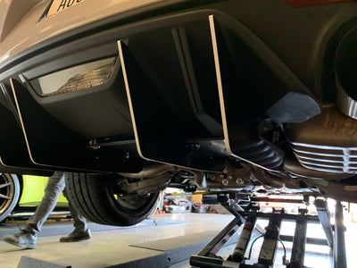 2018 - 2023 Ford Mustang GT: V2 Slant-In Design Diffuser