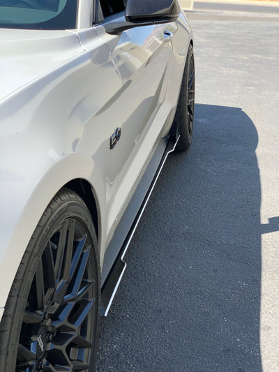 2015 - 2023 Ford Mustang: 200 Style Side Skirts
