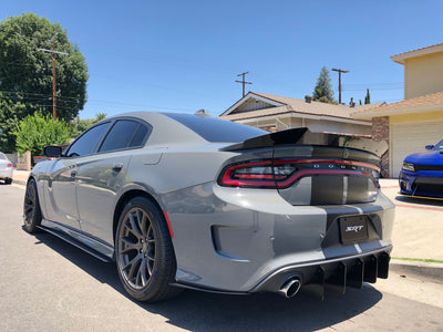 2015 - 2023 Dodge Charger GT, Scatpack, Hellcat: Individual Fins