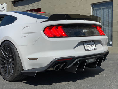 2018 - 2023 Ford Mustang GT: V2 Slant-In Design Diffuser