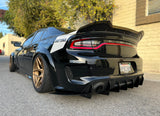 2020-23 Widebody Charger: V2 Mid-Slant Round Diffuser