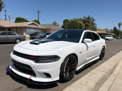 2011 - 2023 Dodge Charger: Reg Straight Style Side Skirts