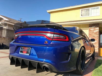 2015-23 GT, Scatpack, Hellcat Charger: V2 Round Design Diffuser