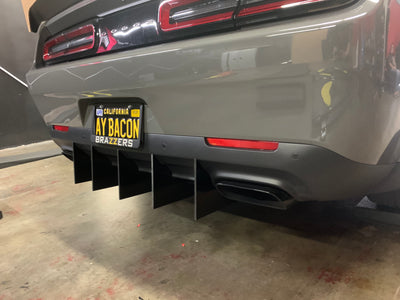 2015 - 2023 Dodge Challenger: V2 Straight Design Diffuser
