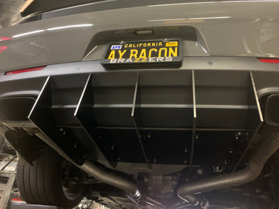 2015 - 2023 Dodge Challenger: V2 Straight Design Diffuser