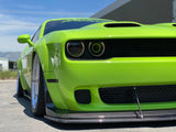 2018 - 2023 Dodge Challenger Widebody Scatpack, Hellcat, Redeye, Demon: Carbon Fiber Splitter