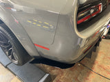 2018 - 2023 Dodge Challenger Widebody: Custom Cut Style Rear Spats