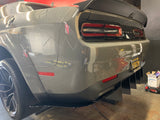 2018 - 2023 Dodge Challenger Widebody: Custom Cut Style Rear Spats