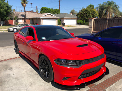 2011 - 2023 Dodge Charger: Reg Straight Style Side Skirts