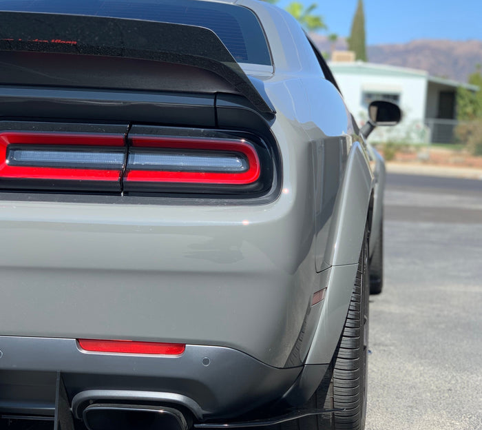 2019-23 Widebody Challenger: Custom Cut Style Rear Spats