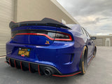 2015 - 2023 Dodge Charger GT, Scatpack, Hellcat: Honey Comb Style Spats