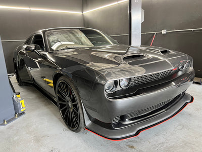 2015 - 2023 Dodge Challenger Hellcat: Rodless Design Splitter