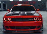 2018 - 2023 Dodge Challenger Widebody: Hellcat Design Splitter