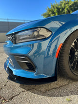 2020 - 2023 Dodge Charger Widebody: Medium Size Mudguards for Splitter