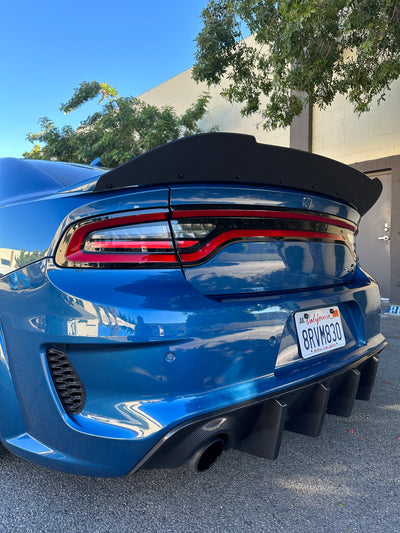 2020 - 2023 Dodge Charger Hellcat Widebody: Round Design Wickerbill