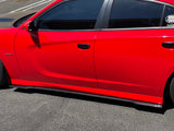 2011 - 2023 Dodge Charger: Carbon Fiber 200 Style Side Skirts