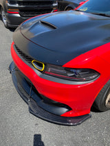 2015-23 GT, Scatpack, Hellcat Charger: V2 Carbon Fiber Winglet Splitter