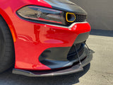 2015-23 GT, Scatpack, Hellcat Charger: V2 Carbon Fiber Winglet Splitter