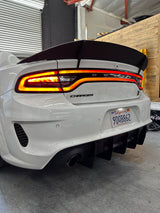 2015 - 2023 REG BODY "SRT" Wing And Scatpack Widebody: V2 Duckbill Design Wickerbills