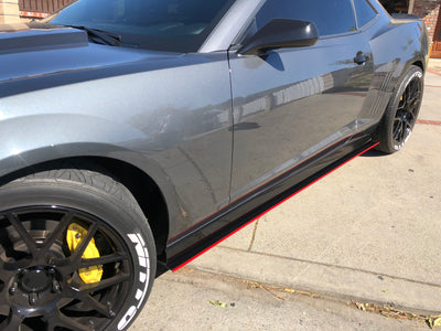 2014 - 2019 Chevrolet Camaro: Reg Straight Style Side Skirts