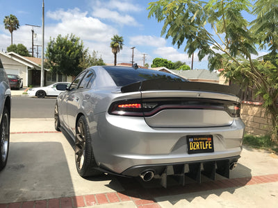2015 - 2019 Dodge Charger SXT RT Rear Diffusers